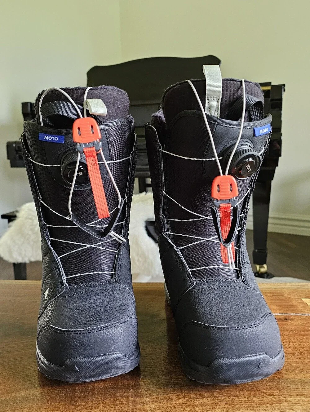 Burton wore them